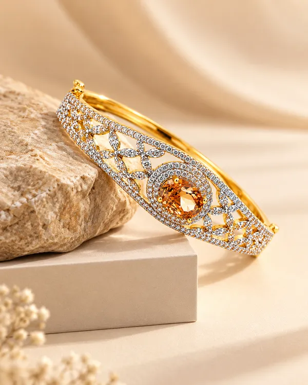 Gold_Plated_Floral_Crystal_Bracelet_for_Women