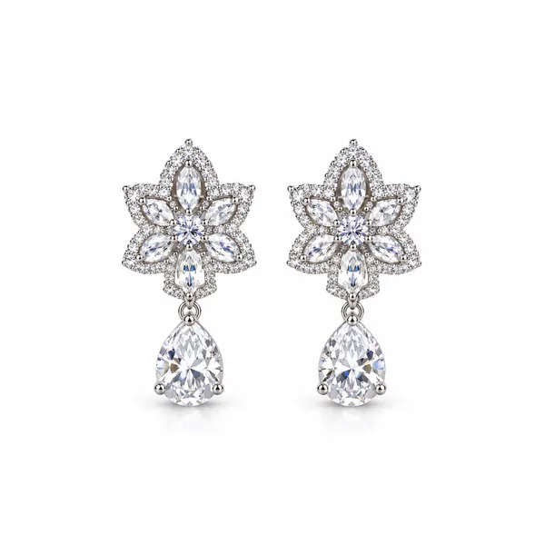 Floral_Diamond_Look_Drop_Earrings_for_Women