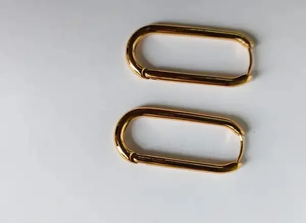 Flagged:_Description_References_Metallic_Oval_Clips/Clasps,_Not_Earrings._Human_Review_Needed.