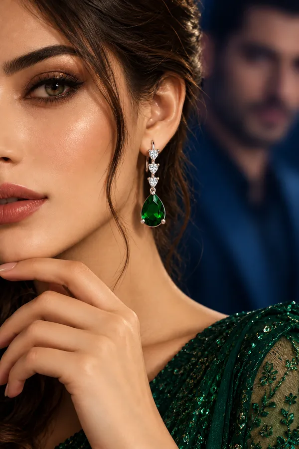 Emerald_Green_Teardrop_Crystal_Drop_Earrings_for_Women