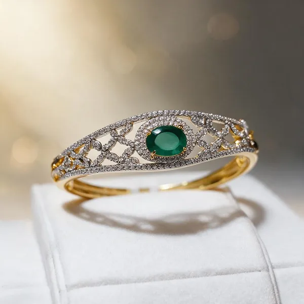 Gold_Metal_Alloy_Bracelet_For_Women