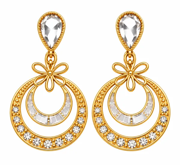 Elegant_Gold-Tone_Crystal_Hoop_Drop_Earrings_for_Women