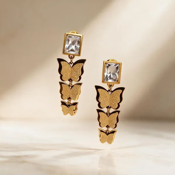 Gold_Metal_Alloy_Butterfly_Motif_Dangling_Drop_Earrings_For_Women