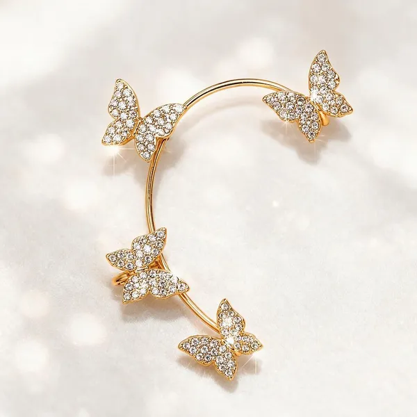 Gold_Metal_Alloy_Butterfly_Motif_Bangle_Bracelet_For_Women