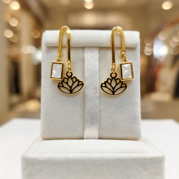 Gold_Metal_Alloy_Lotus_Openwork_Pendant_Drop_Earrings_For_Women