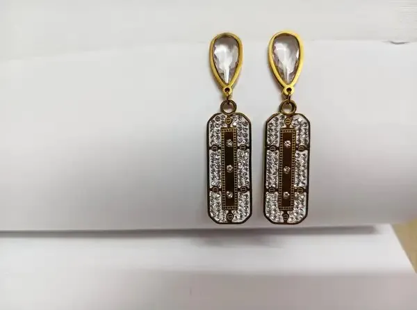 Gold_Metal_Alloy_Rectangular_Clear_Stone_Elongated_Drop_Earrings_For_Women