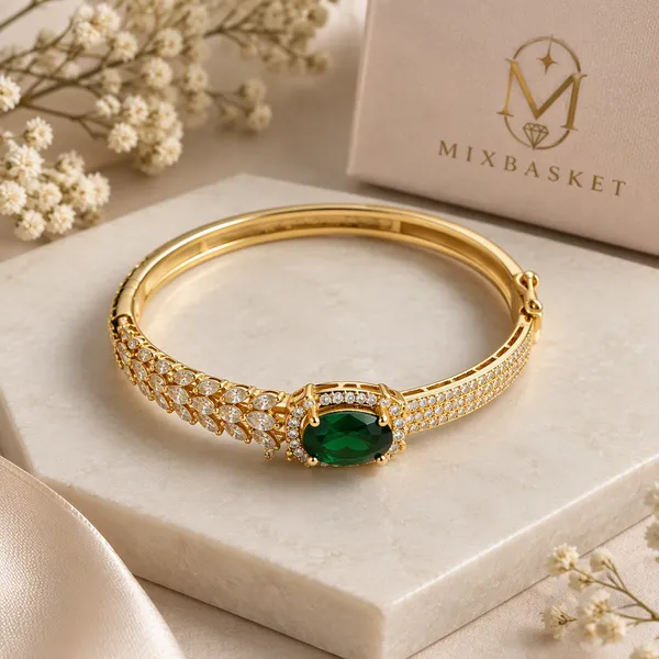 Gold_Metal_Alloy_Bracelet_For_Women