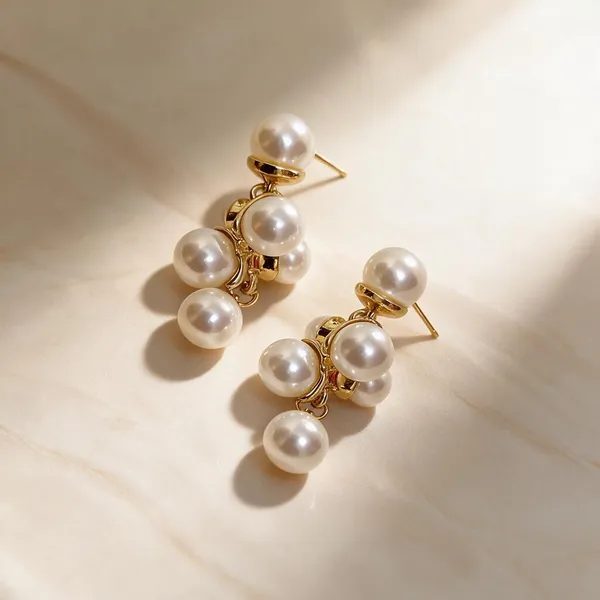 Gold_Metal_Alloy_Clustered_Pearl_Bead_Drop_Earrings_For_Women