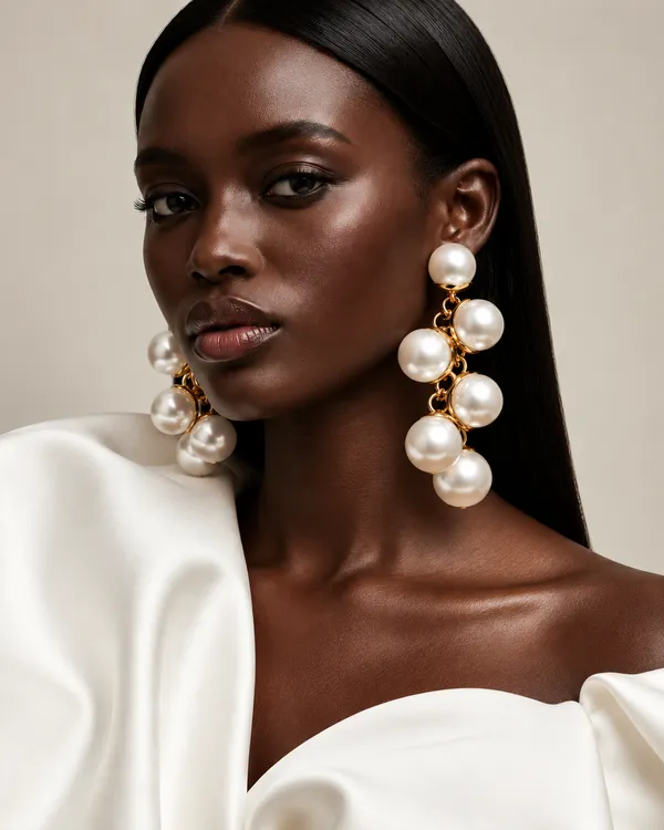 Gold_Metal_Alloy_Clustered_Pearl_Bead_Drop_Earrings_For_Women
