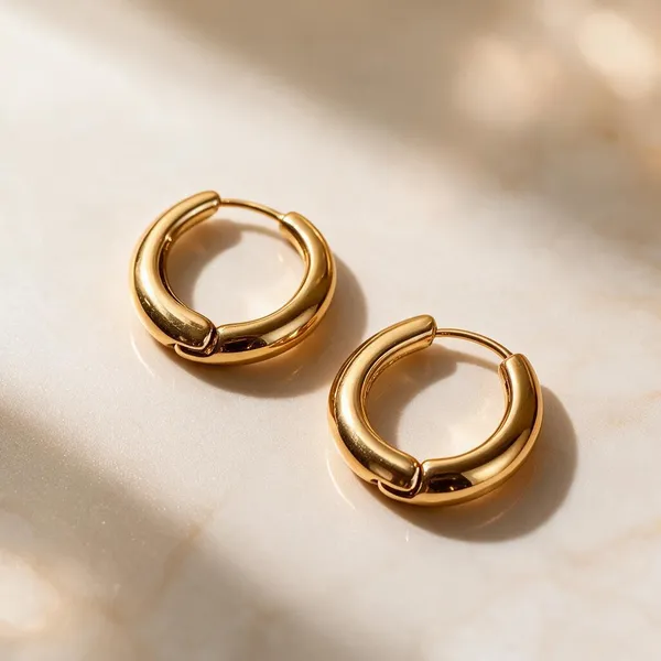 Gold_Metal_Alloy_Polished_Circular_Hoop_Earrings_For_Women