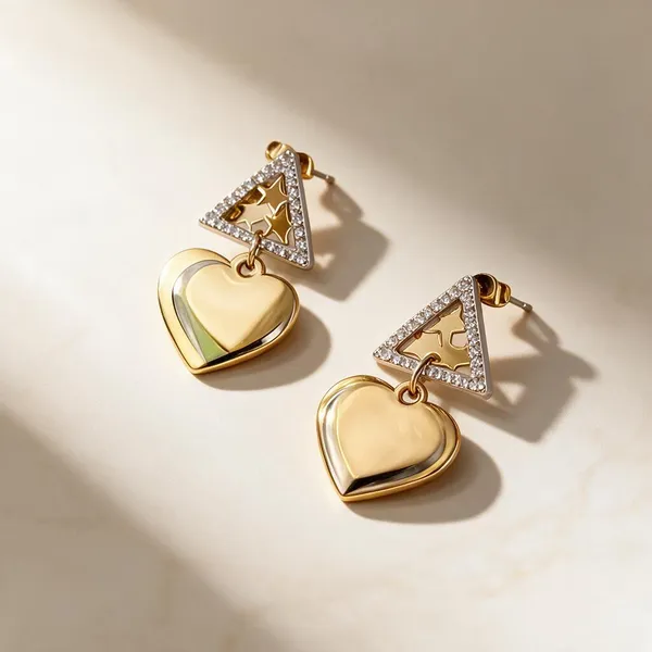 Gold_Metal_Alloy_Triangular_Heart_Charm_Stone_Drop_Earrings_For_Women
