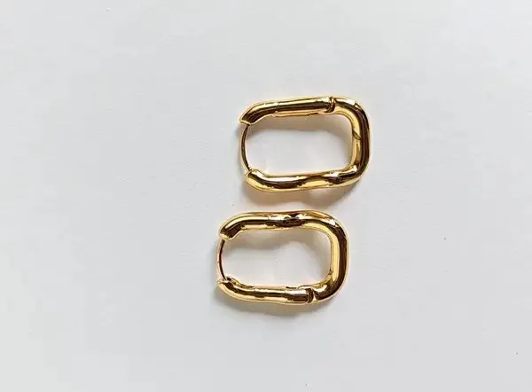 Gold_Metal_Alloy_Geometric_Rectangular_Hoop_Drop_Earrings_For_Women