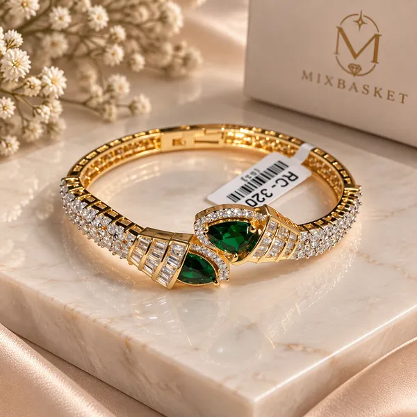 Gold_Metal_Alloy_Bracelet_For_Women