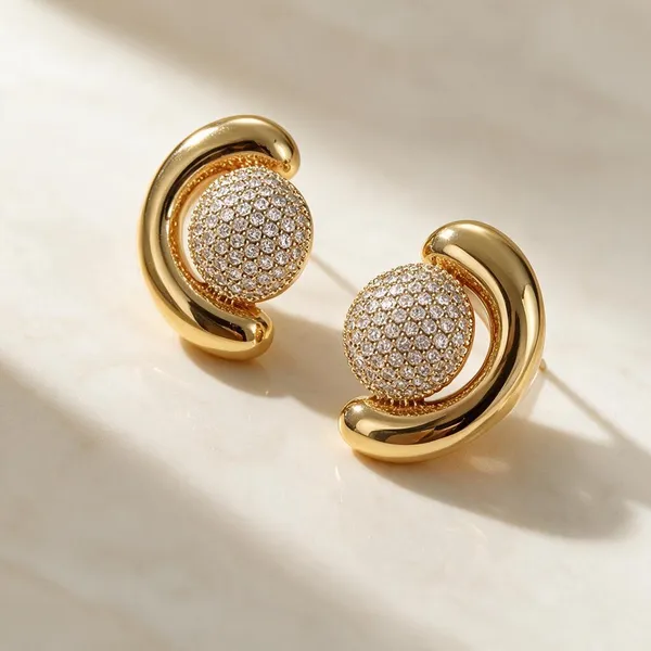 Gold_Metal_Alloy_Crescent_Pave_Crystal_Stud_Earrings_For_Women