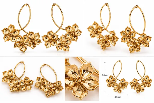 Gold_Metal_Alloy_Layered_Floral_Hoop_Drop_Earrings_For_Women