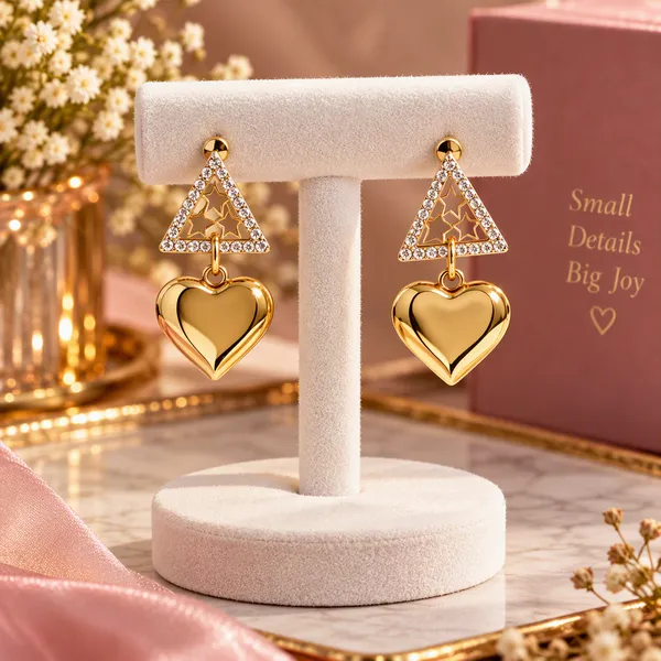 Gold_Metal_Alloy_Triangular_Heart_Charm_Stone_Drop_Earrings_For_Women
