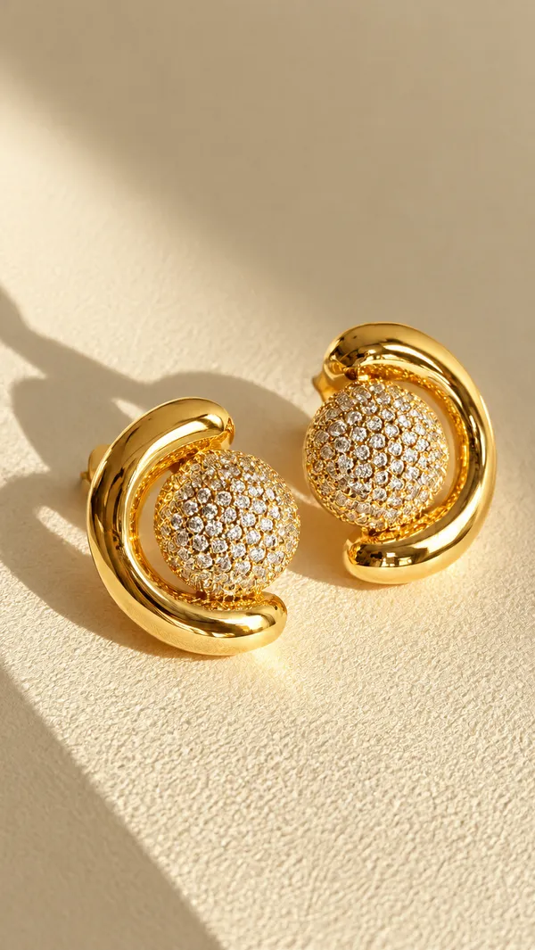 Gold_Metal_Alloy_Crescent_Pave_Crystal_Stud_Earrings_For_Women