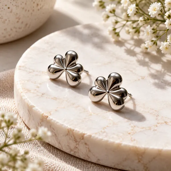 Silver_Metal_Alloy_Floral_Drop_Earrings_For_Women