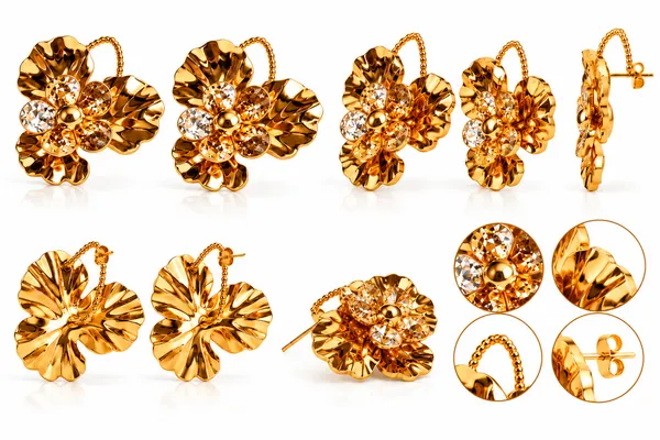 Golden_Floral_Crystal_Statement_Earrings_for_Women