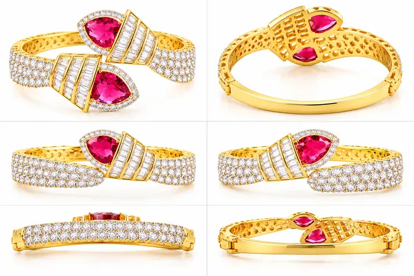 Gold-Plated_Pink_Stone_Designer_Bracelet_for_Women