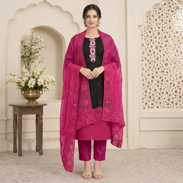 Pink_Embroidered_Unstitched_Suit_Material_For_Women
