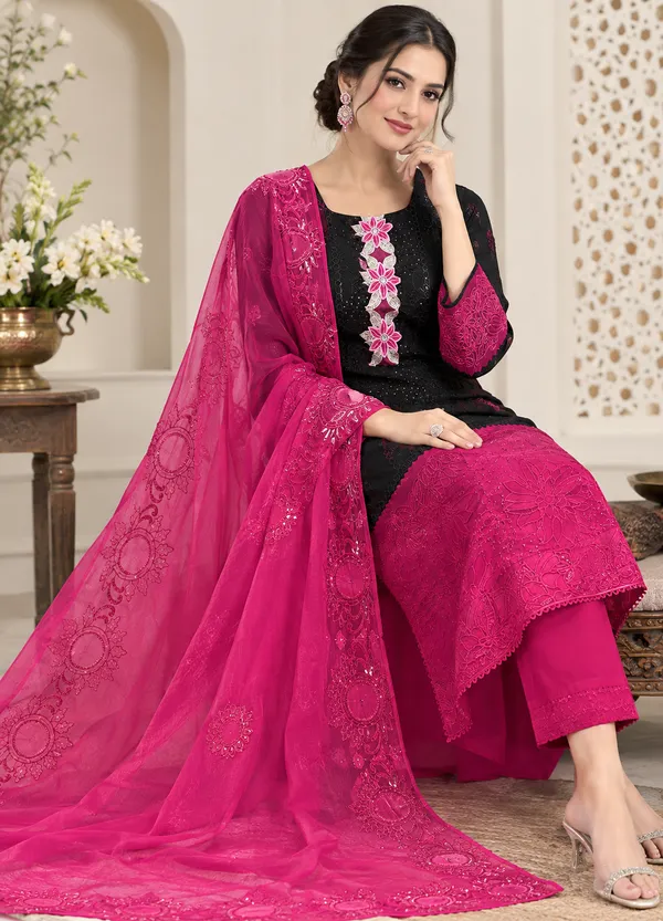 Pink_Embroidered_Unstitched_Suit_Material_For_Women