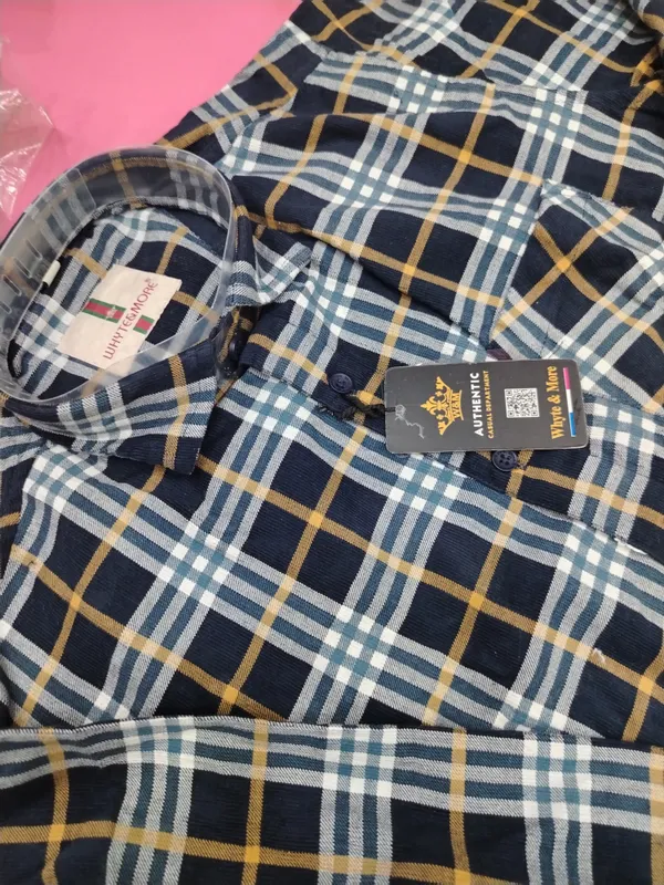 Navy_Plaid_Casual_Shirt_for_Men