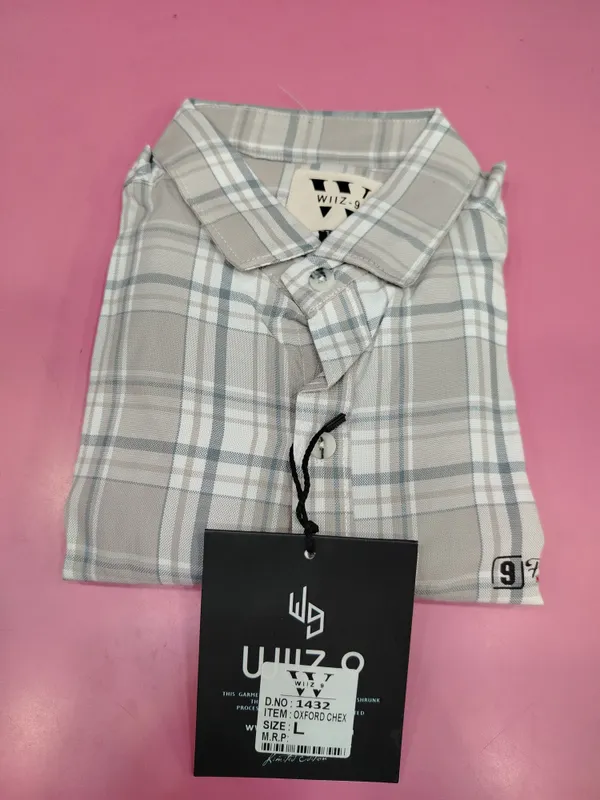 Grey_Checked_Casual_Shirt_for_Men