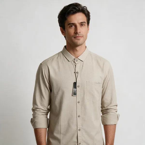 Beige_Textured_Casual_Shirt_for_Men