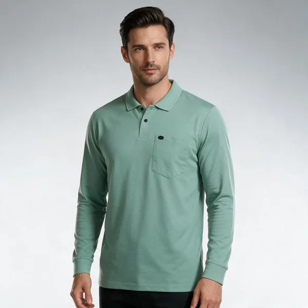 Mint_Green_Polo_T-Shirt_for_Men