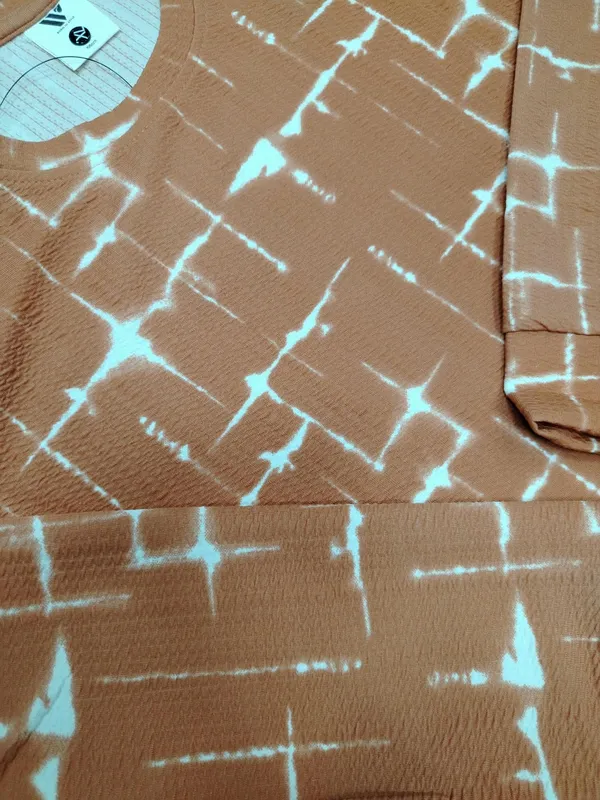 Brown_Printed_T-shirt_For_Men