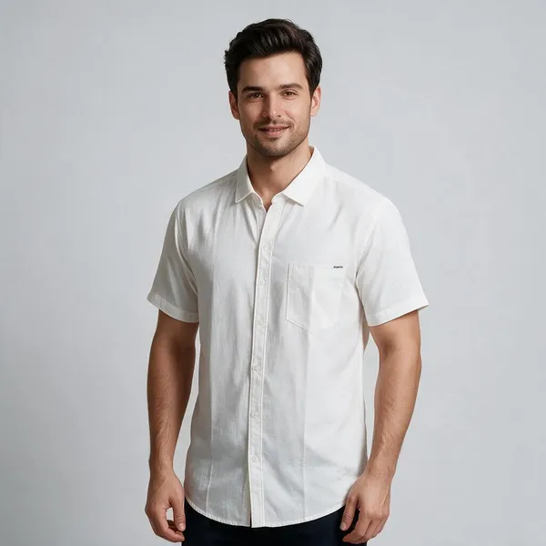 White_Woven_Regular_Fit_Shirt_for_Men