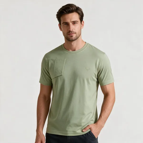 Green_Regular_Fit_T-Shirt_for_Men