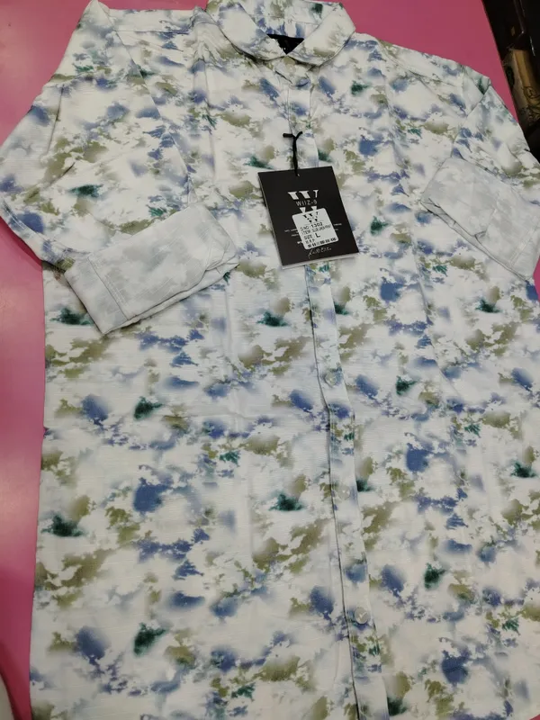 Light_Green_Printed_Casual_Shirt_for_Men