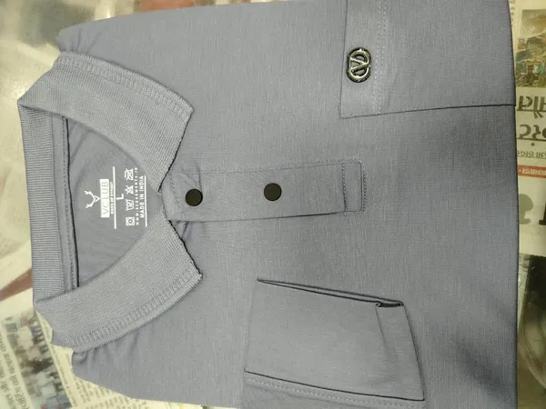 Grey_Textured_Polo_T_Shirt_for_Men