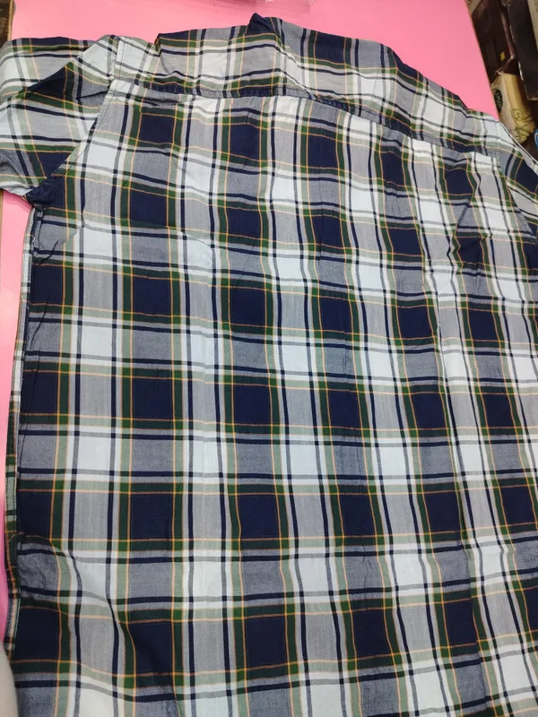 Navy_Plaid_Casual_Shirt_for_Men