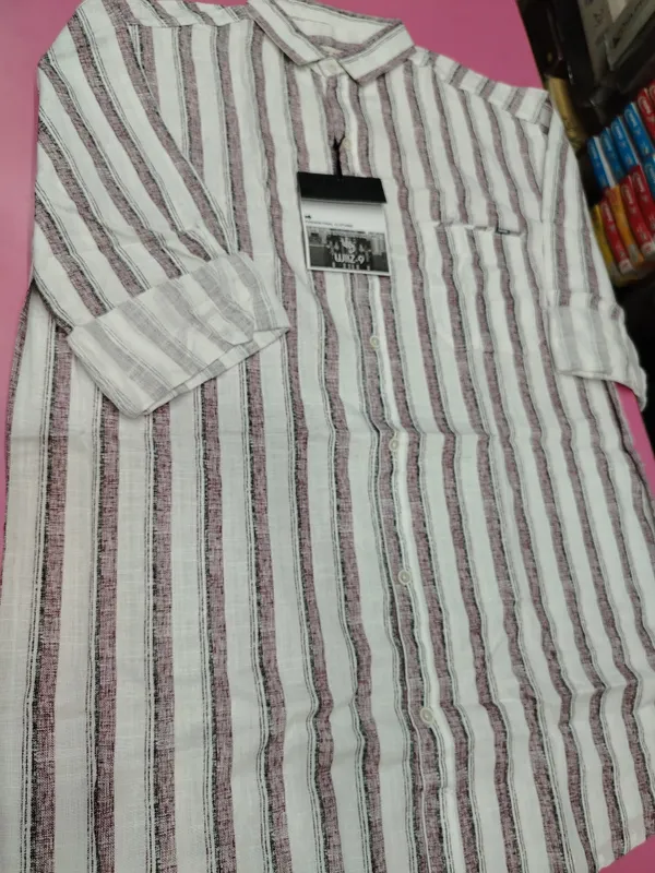 White_Striped_Casual_Shirt_for_Men