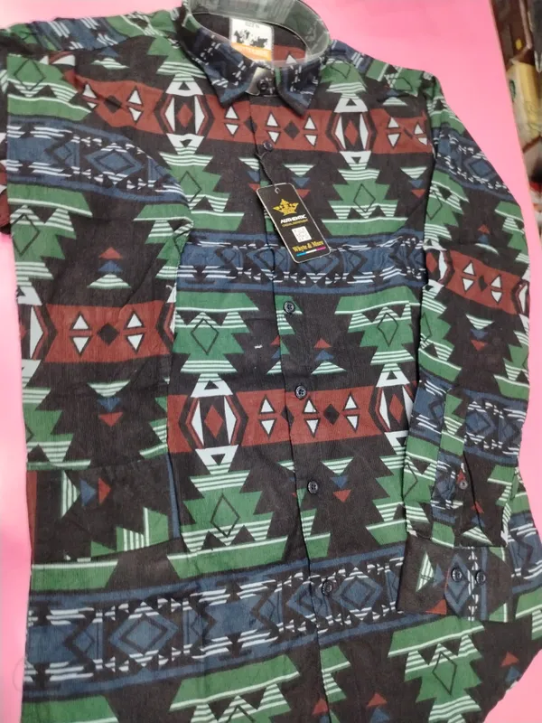 Multicolor_Geometric_Print_Casual_Shirt_for_Men