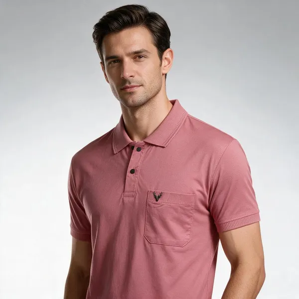 Multicolor_Men's_Solid_full_sleeve_Polo_T-Shirt_Cotton_PiquÃ©_For_Men