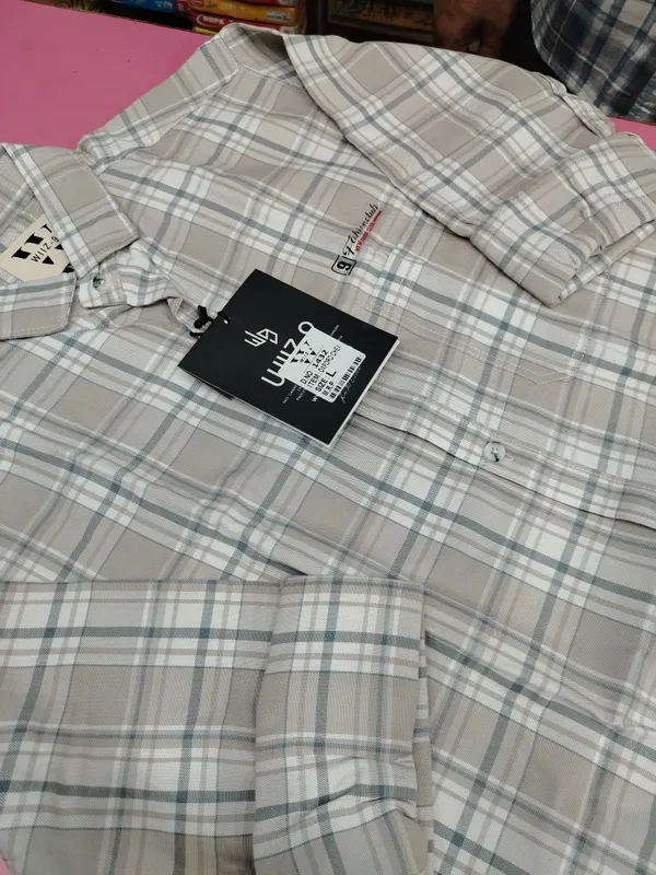 Grey_Checked_Casual_Shirt_for_Men