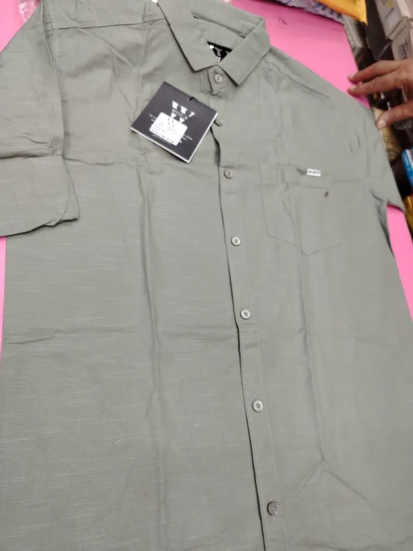 Olive_Casual_Fit_Shirt_for_Men