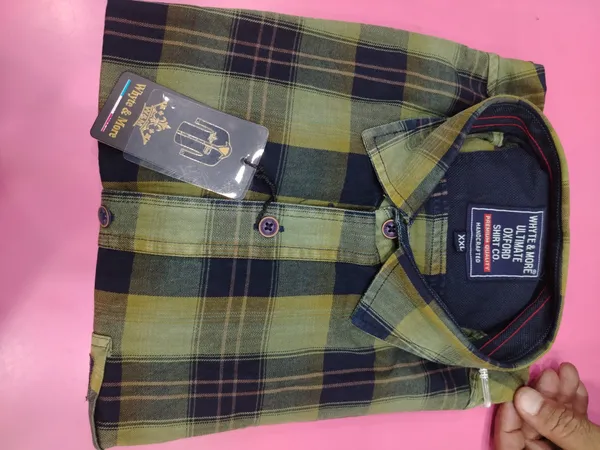 Olive_Cotton_Checked_Casual_Shirt_for_Men