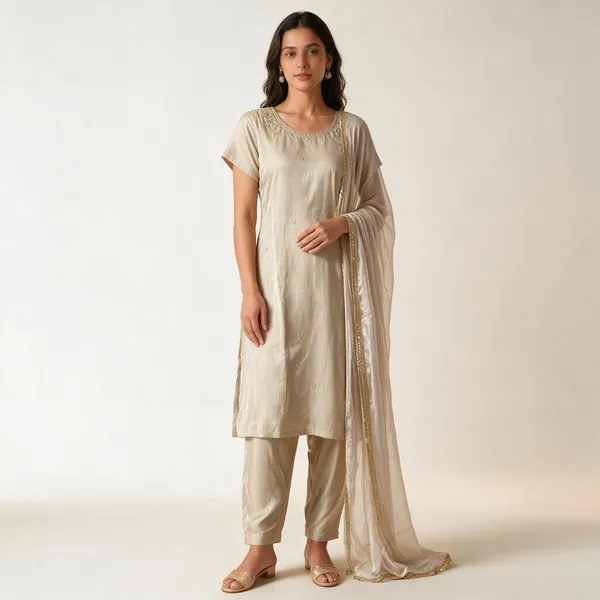 Ivory_Satin_Straight_Kurta_Set_for_Women