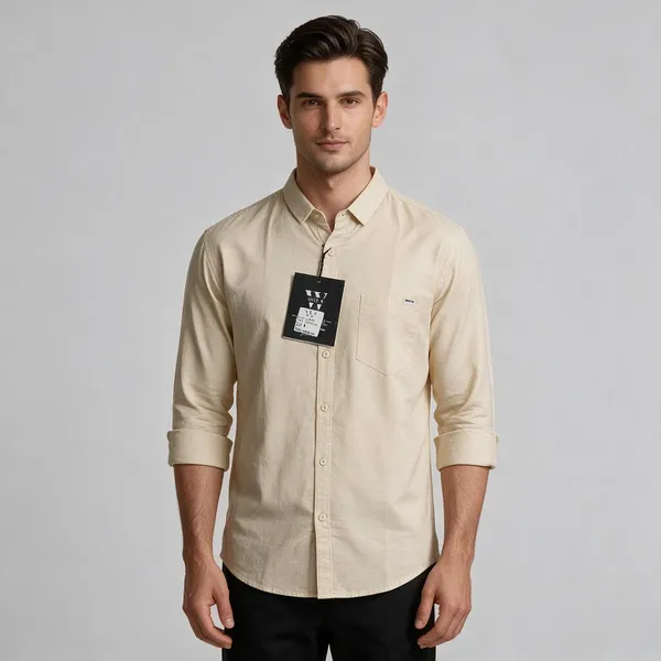 Beige_Textured_Regular_Fit_Shirt_for_Men