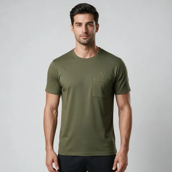Olive_Green_Regular_Fit_Polo_T-Shirt_for_Men