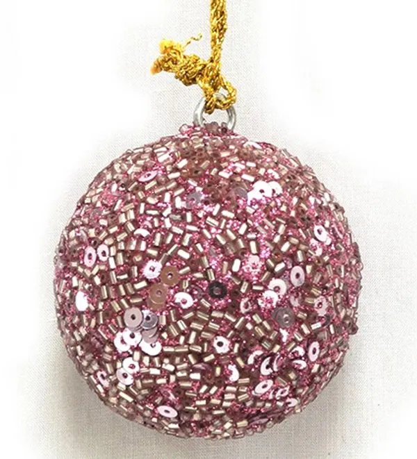 Pink_Beaded_Sequin_Decorative_Hanging_Ornament