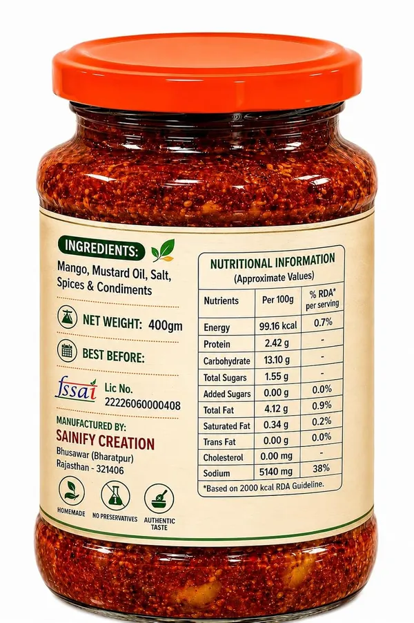 Sainify_Creation_Mango_Pickle_400_Gm