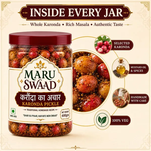 Maru_Swaad_Karonda_Pickle_400_Grams