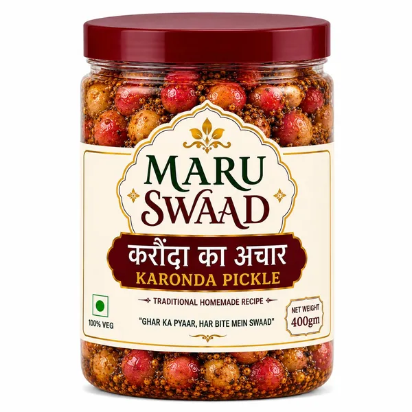 Maru_Swaad_Karonda_Pickle_400_Grams
