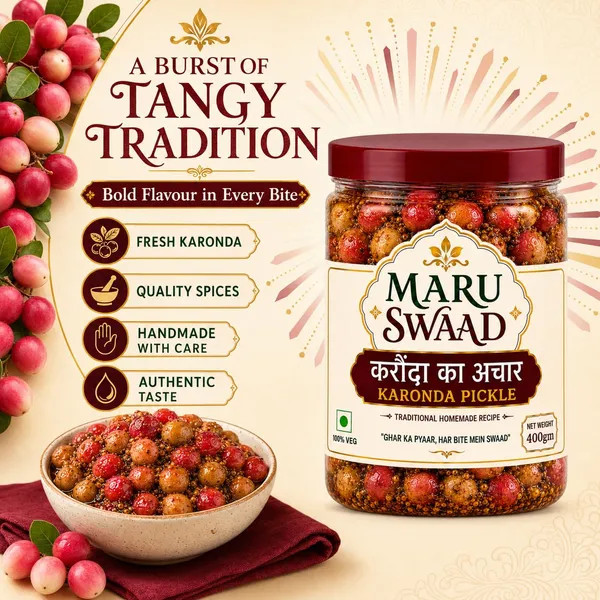 Maru_Swaad_Karonda_Pickle_400_Grams